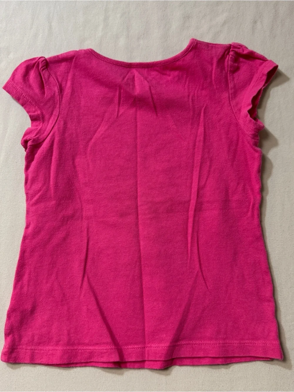 Pink Cat Shirt Girl’s 4 Sunglasses Summer Short Sleeve Tee Top Cute Beach Play